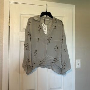 New Zara limited edition embellished top
